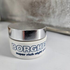 Borghese Super Rich Night Cream .50 Oz Sample Face Neck Moisturizer Women